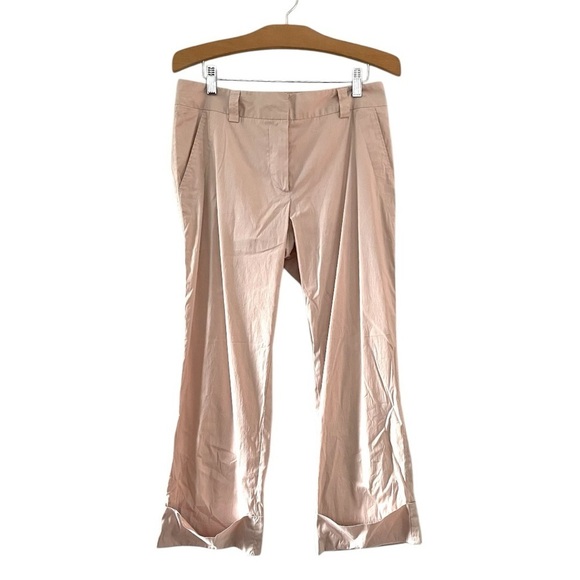 Jil Sander Wide Leg Large Cuffed Trousers Size 36 - Picture 1 of 10